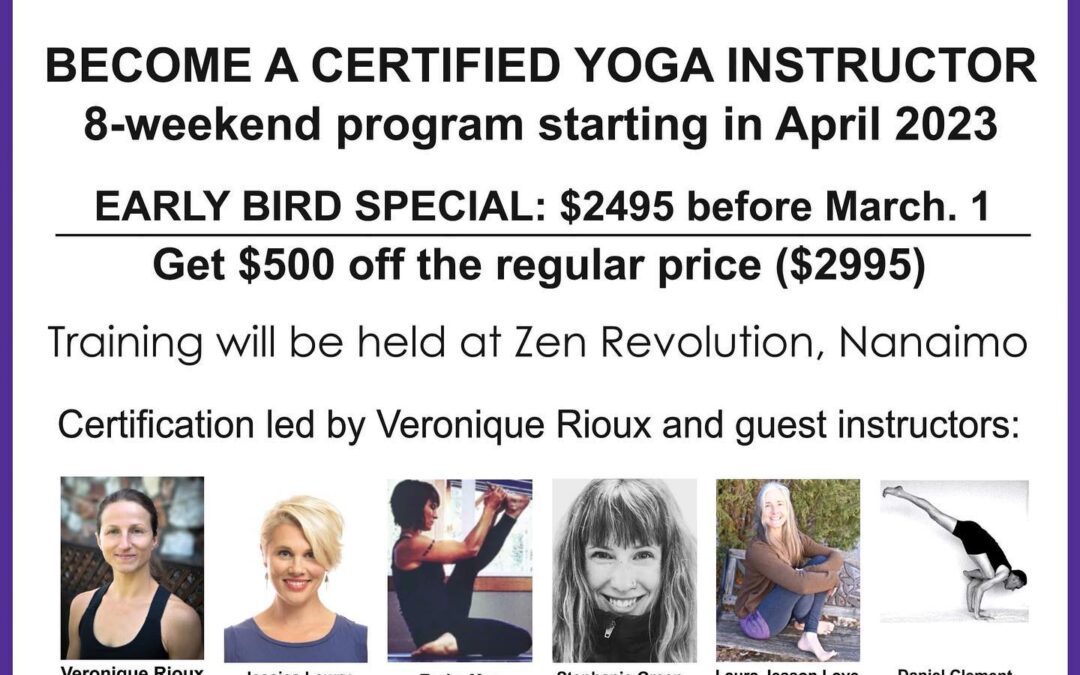 Transform Your Body and Mind with Yoga Teacher Training in Nanaimo, Vancouver Island 2022
