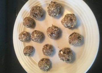 Sprouted Sunflower Seed Cookie Dough Balls